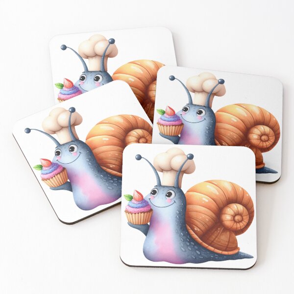 Item preview, Gourmet Snail in the Kitchen designed and sold by Alex CrazyDesigns.