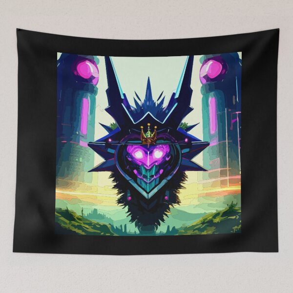 Item preview, Neon Monarch of the Future Realm designed and sold by Highlandkings.