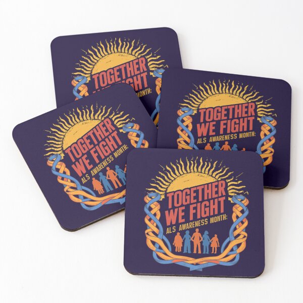 Item preview, TOGETHER WE FIGHT: ALS AWARENESS MONTH designed and sold by Rajasekar.