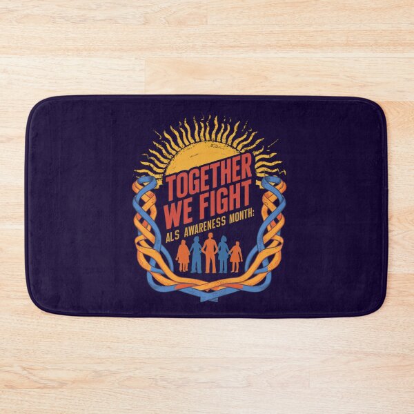 Item preview, TOGETHER WE FIGHT: ALS AWARENESS MONTH designed and sold by Rajasekar.