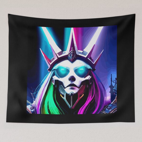 Item preview, Spectral Sovereign of the Neon Realm designed and sold by Highlandkings.