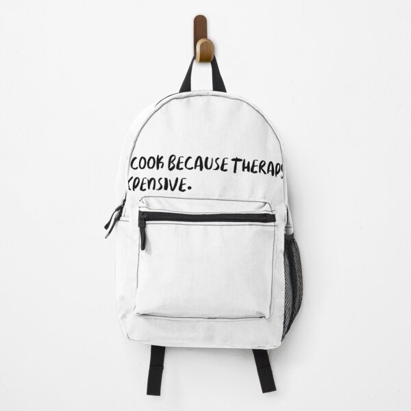 Item preview, "I cook because therapy is expensive." designed and sold by onicaras.