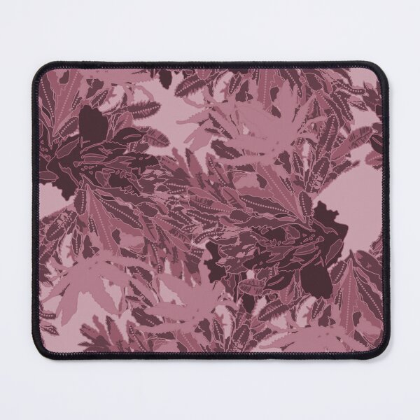 Item preview, Pink Banksia Leaves - Vibrant Australian Bush Art Print, Blue Mountains Inspiration designed and sold by Jay Dee Dearness.