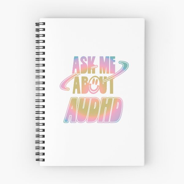 Item preview, Ask Me About AuDHD designed and sold by orlumbuspirate.