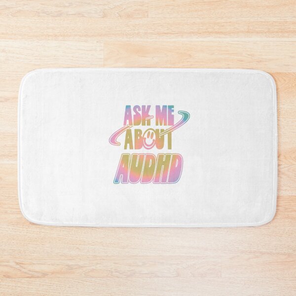 Item preview, Ask Me About AuDHD designed and sold by orlumbuspirate.