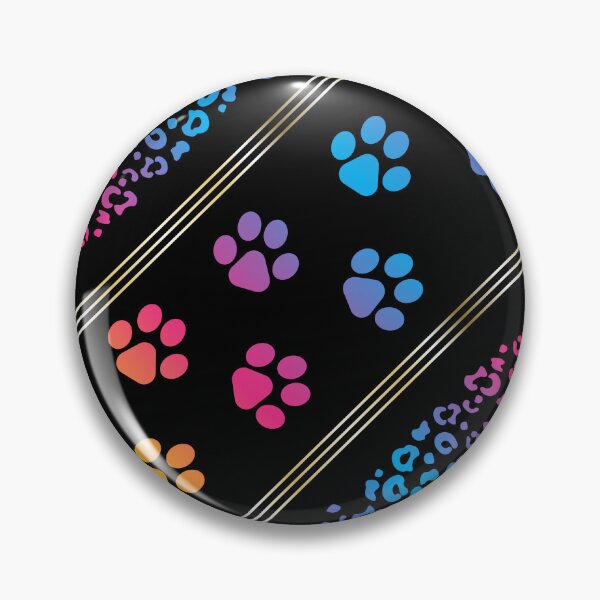 Item preview, Animal print and dog paw print pattern designed and sold by SimoesArtistry.