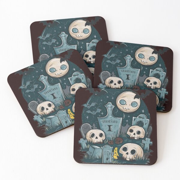 Item preview,  spooky graveyard scene designed and sold by khufra1.