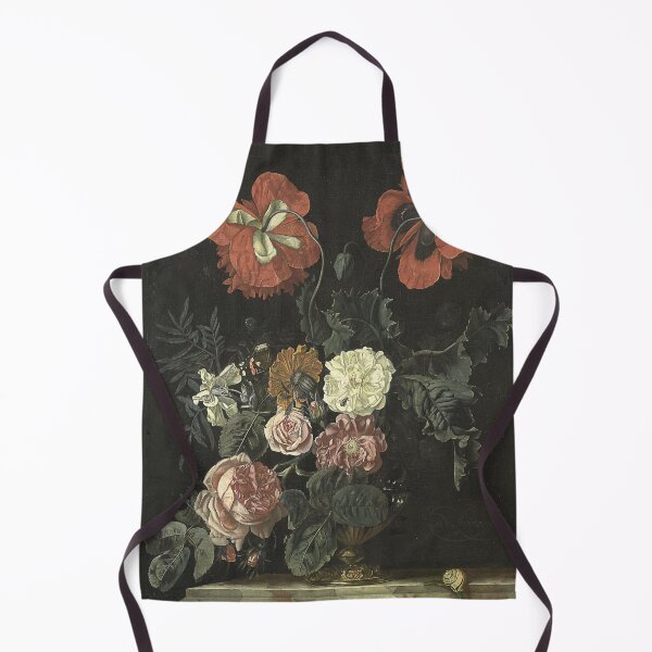 Item preview, Dark Academia Flowers Painting, Dark Cottagecore Gothic Still Life Painting designed and sold by Kink Collective.