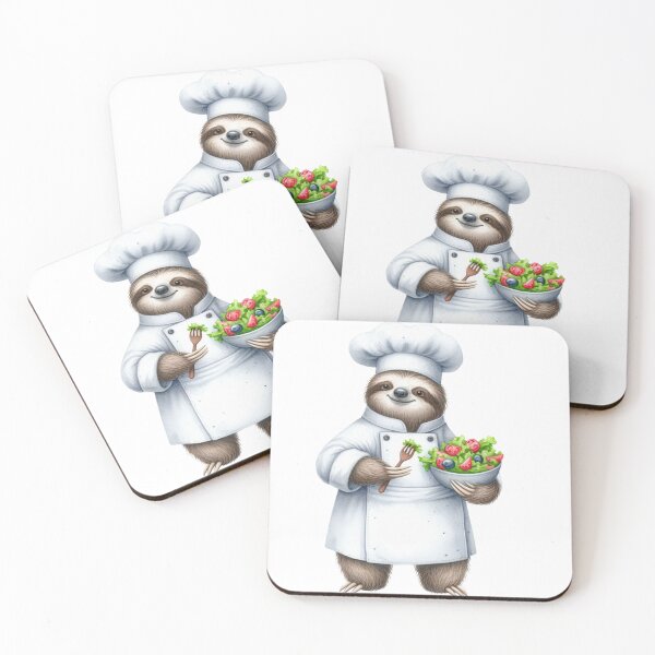Item preview, Lazy Chef Cute Cartoon Apron designed and sold by Alex CrazyDesigns.