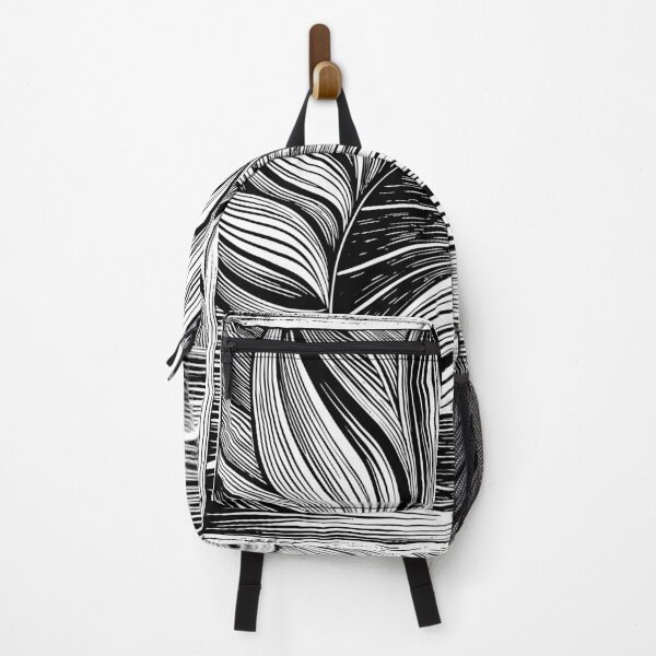 Item preview, Monochrome Rhythm,abstract minimalist black & white illustration designed and sold by AgarutanPrint.