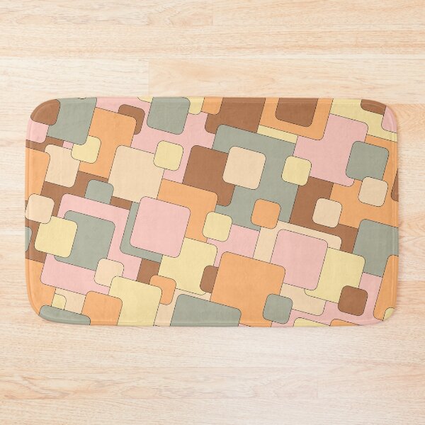 Item preview, Colorful abstract geometrical square background designed and sold by Familyshmot.