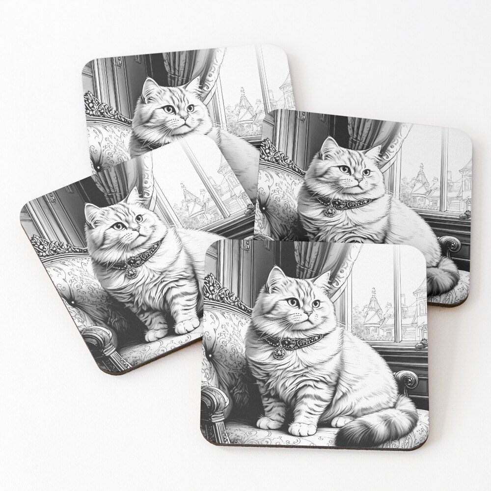 Item preview, Coasters (Set of 4) designed and sold by RaffArte.
