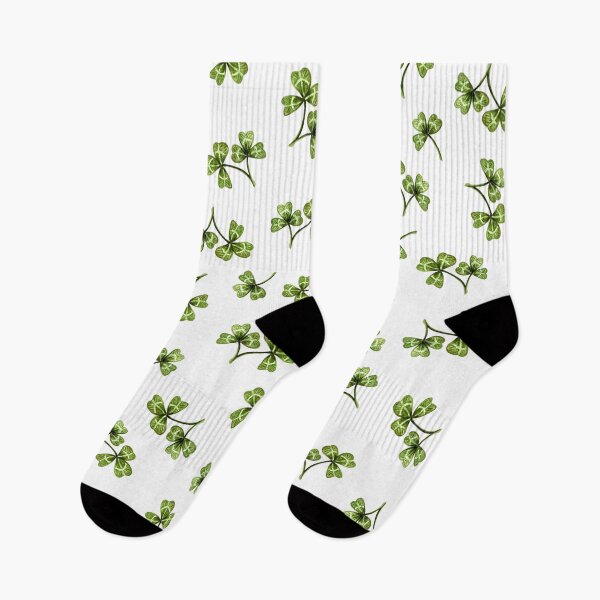 Item preview, Field of Clover - hand drawn seamless pattern designed and sold by Smetankinaart.