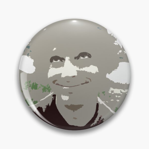 Item preview, Filtered abstract portrait photography of gray curly man designed and sold by Carré Comme Orange.