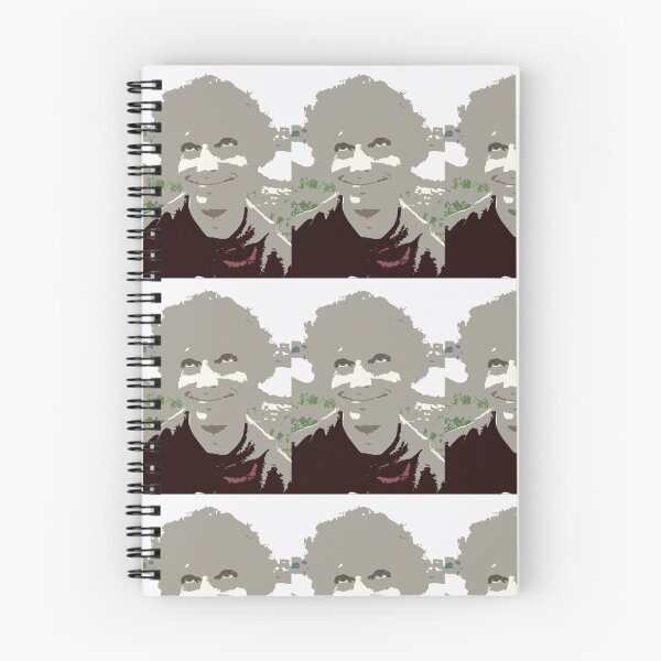 Item preview, Filtered abstract portrait photography of gray curly man designed and sold by Carré Comme Orange.