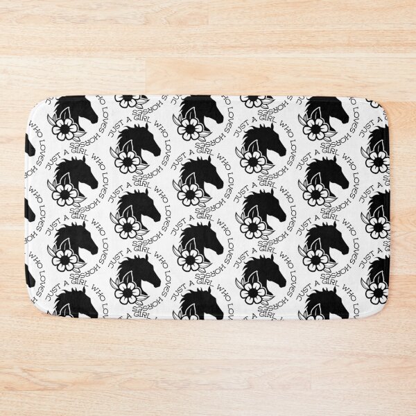 Item preview, Just a girl who loves horses designed and sold by SimoesArtistry.