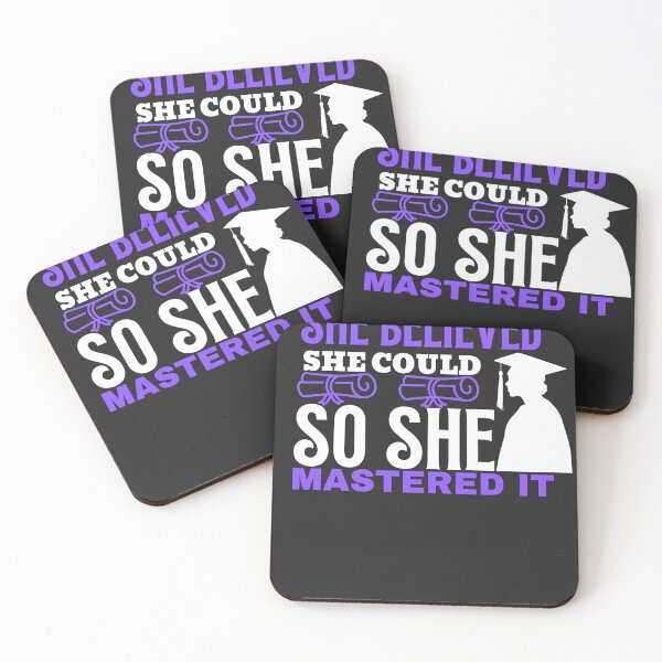Item preview,  SHE BELIEVED SHE COULD SO SHE MASTERED IT designed and sold by Tomci0.