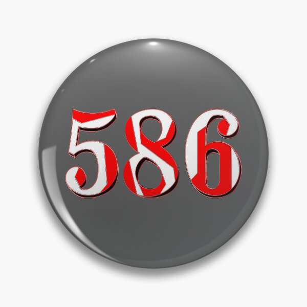 Item preview, number five hundred and eighty-six digit 586 order sequence team member age designed and sold by 4rpixs.