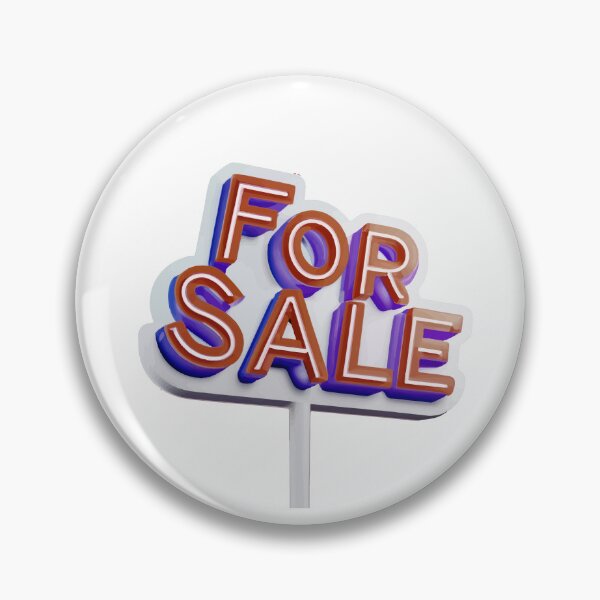 Item preview, Modern 3D For Sale Sign - Real Estate Themed Art designed and sold by NiftyWrx.