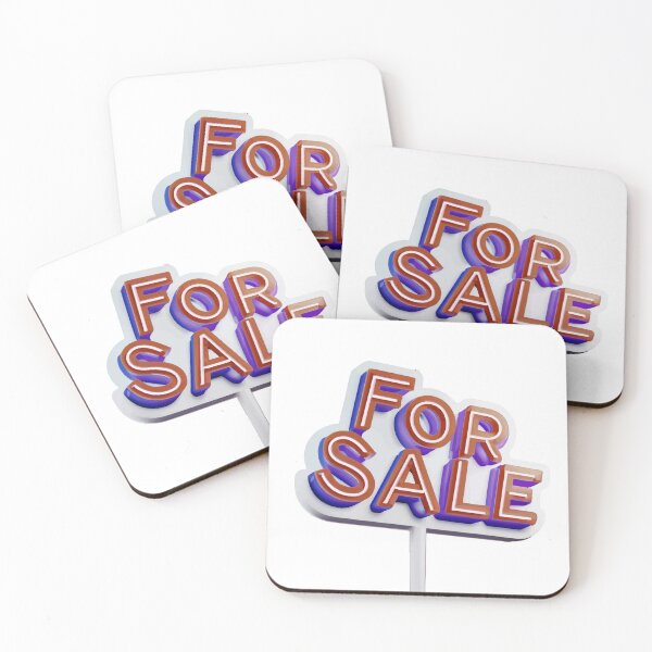 Item preview, Modern 3D For Sale Sign - Real Estate Themed Art designed and sold by NiftyWrx.
