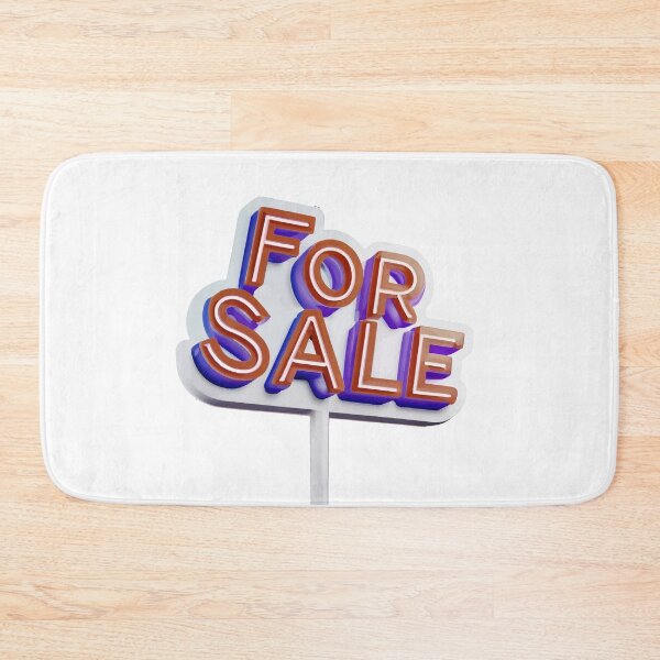 Item preview, Modern 3D For Sale Sign - Real Estate Themed Art designed and sold by NiftyWrx.