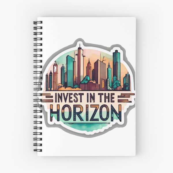 Item preview, Elegant City Skyline - Invest In The Horizon Watercolor Art designed and sold by NiftyWrx.