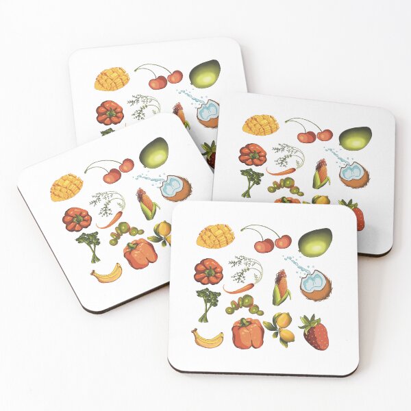 Item preview, Healthy fruits vegetables berries designed and sold by Fransyn.