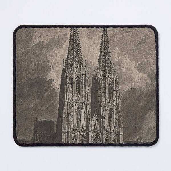 Item preview, Dark Academia Gothic Cathedral Drawing designed and sold by Kink Collective.