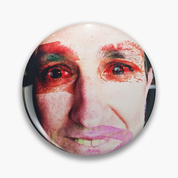 Item preview, Abstract colorized man portrait photography designed and sold by Carré Comme Orange.
