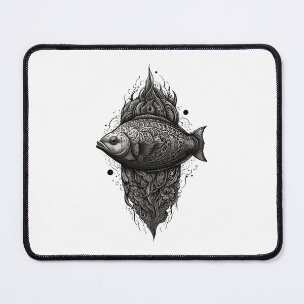 Item preview, decorated fish designed and sold by Andris Vasques.