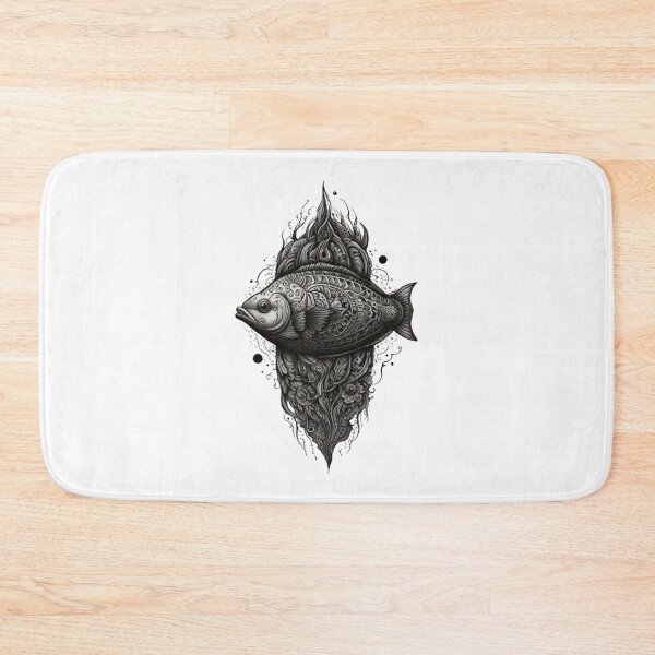 Item preview, decorated fish designed and sold by Andris Vasques.