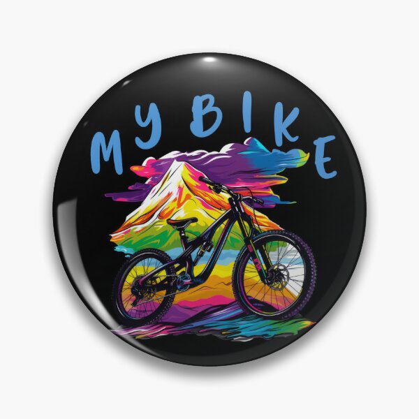 Item preview, mountain biker - MTB designed and sold by FlowersColorful.