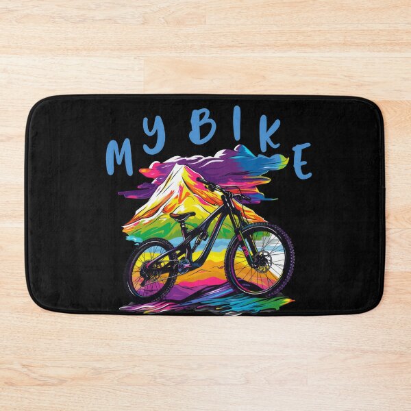 Item preview, mountain biker - MTB designed and sold by FlowersColorful.