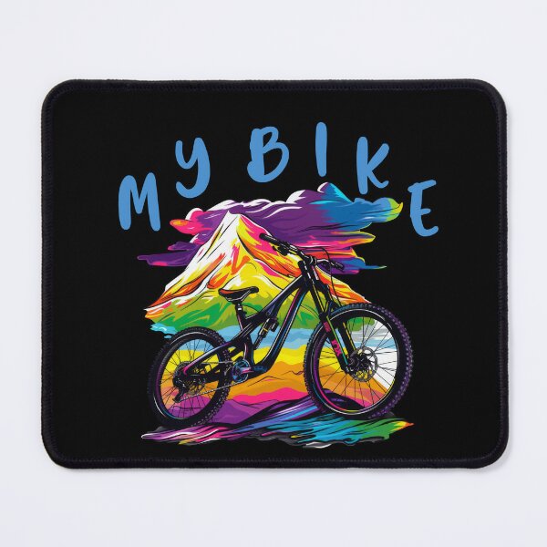 Item preview, mountain biker - MTB designed and sold by FlowersColorful.