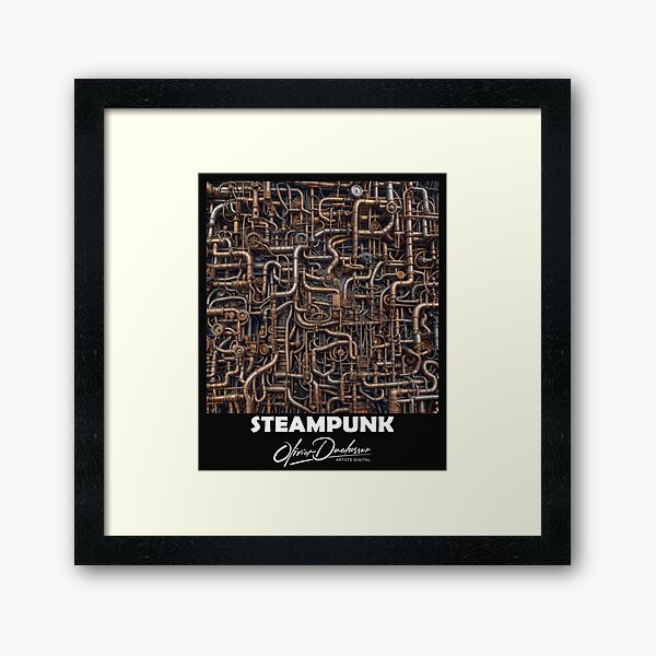 Aperçu de l'œuvre Steampunk 25 créée et vendue par olivier duchossoir.
