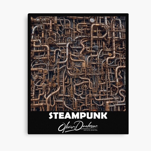 Aperçu de l'œuvre Steampunk 25 créée et vendue par olivier duchossoir.