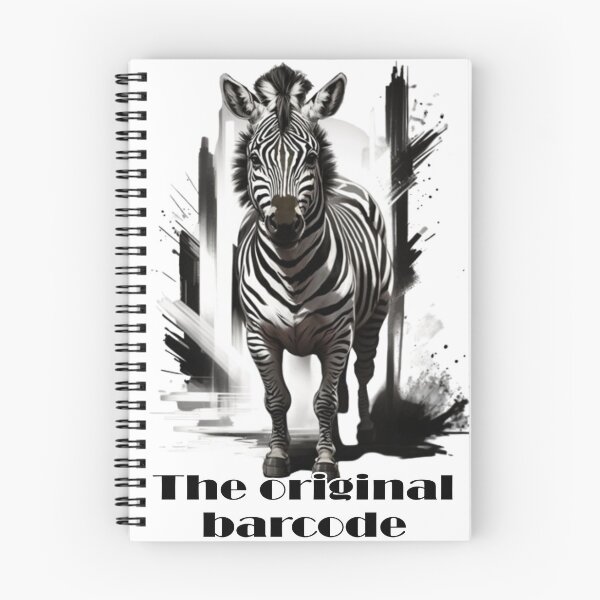 Item preview, The Original Barcode - Zebra Spirit Animal Noir Art Merchandise designed and sold by LaLi-Designs.
