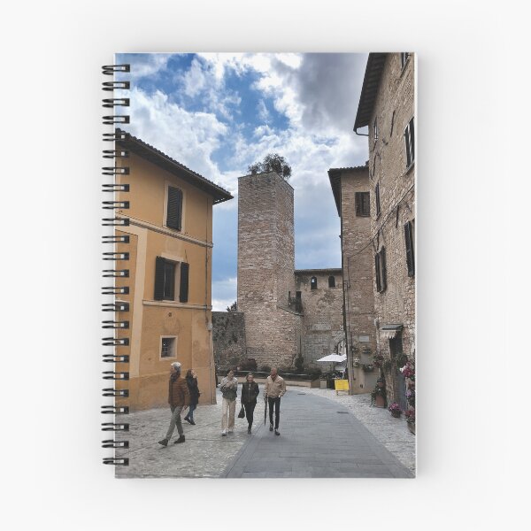 Item preview, Glimpse with Medieval Tower in Spello designed and sold by EpicVistas.