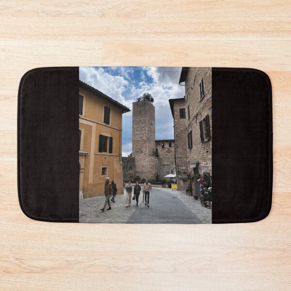 Item preview, Glimpse with Medieval Tower in Spello designed and sold by EpicVistas.