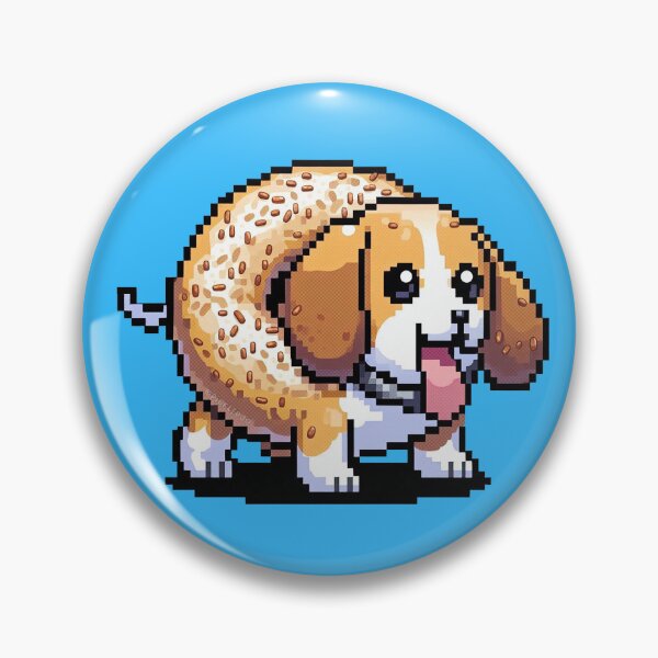 Item preview, Pixel Beagle Bagel designed and sold by FunnehGacha.