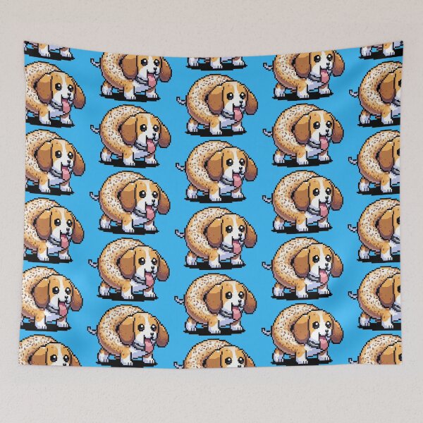 Item preview, Pixel Beagle Bagel designed and sold by FunnehGacha.