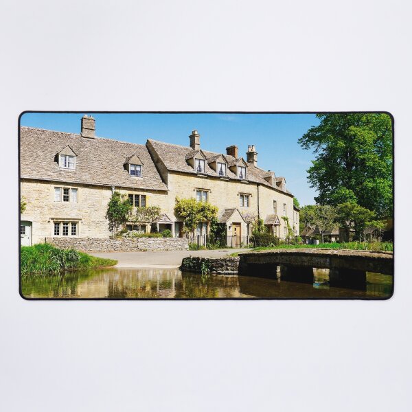 Item preview, Homes of Lower Slaughter designed and sold by ScenicViewPics.