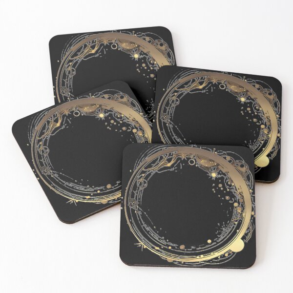 Item preview, Golden circle designed and sold by KusyArt.