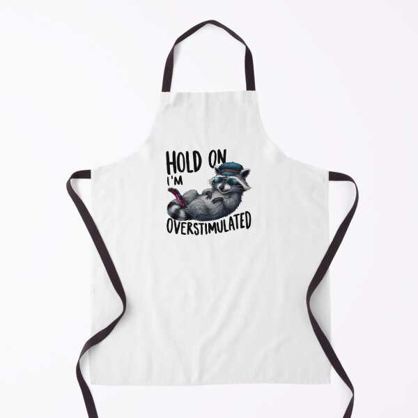 Item preview, Hold On I'm Overstimulated Meme designed and sold by yessytenra.