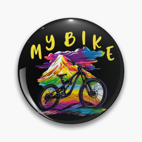 Item preview, mountain biker - MTB designed and sold by FlowersColorful.