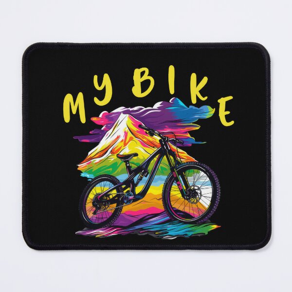 Item preview, mountain biker - MTB designed and sold by FlowersColorful.
