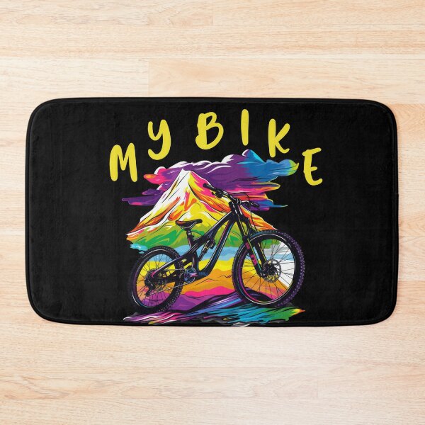 Item preview, mountain biker - MTB designed and sold by FlowersColorful.
