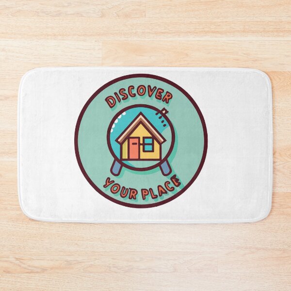 Item preview, Discover Your Place - Line Art House Magnifying Glass Design designed and sold by NiftyWrx.