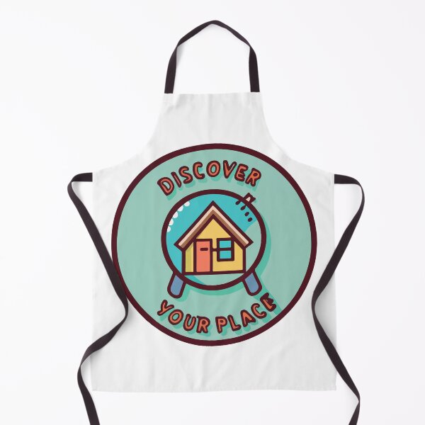 Item preview, Discover Your Place - Line Art House Magnifying Glass Design designed and sold by NiftyWrx.