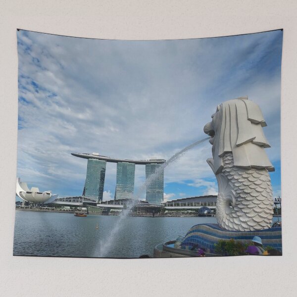 Item preview, Marina Bay - Singapore - Photographic Print designed and sold by TheHappyK.